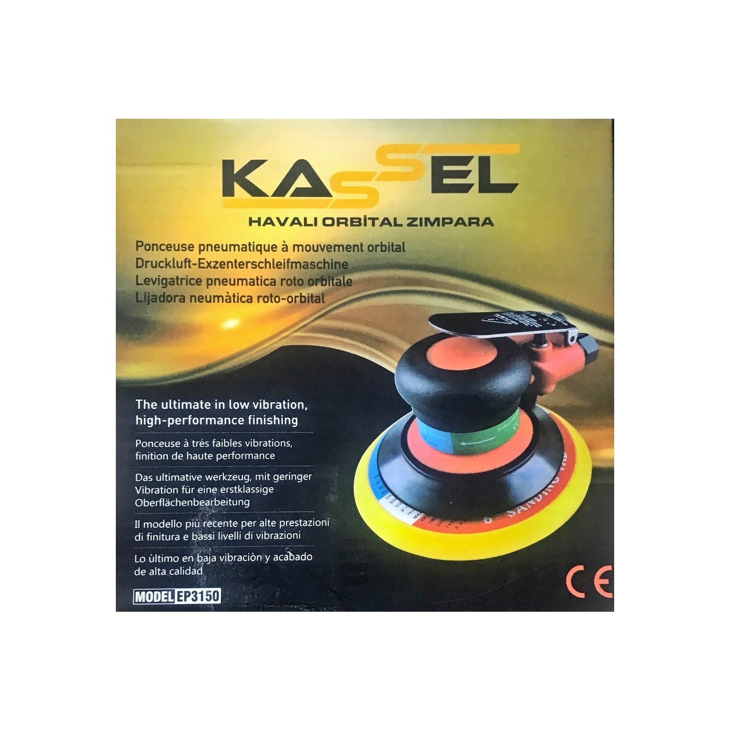 resimler/genel/Kassel EP3150 Havalı Orbital Zımpara | 150 mm