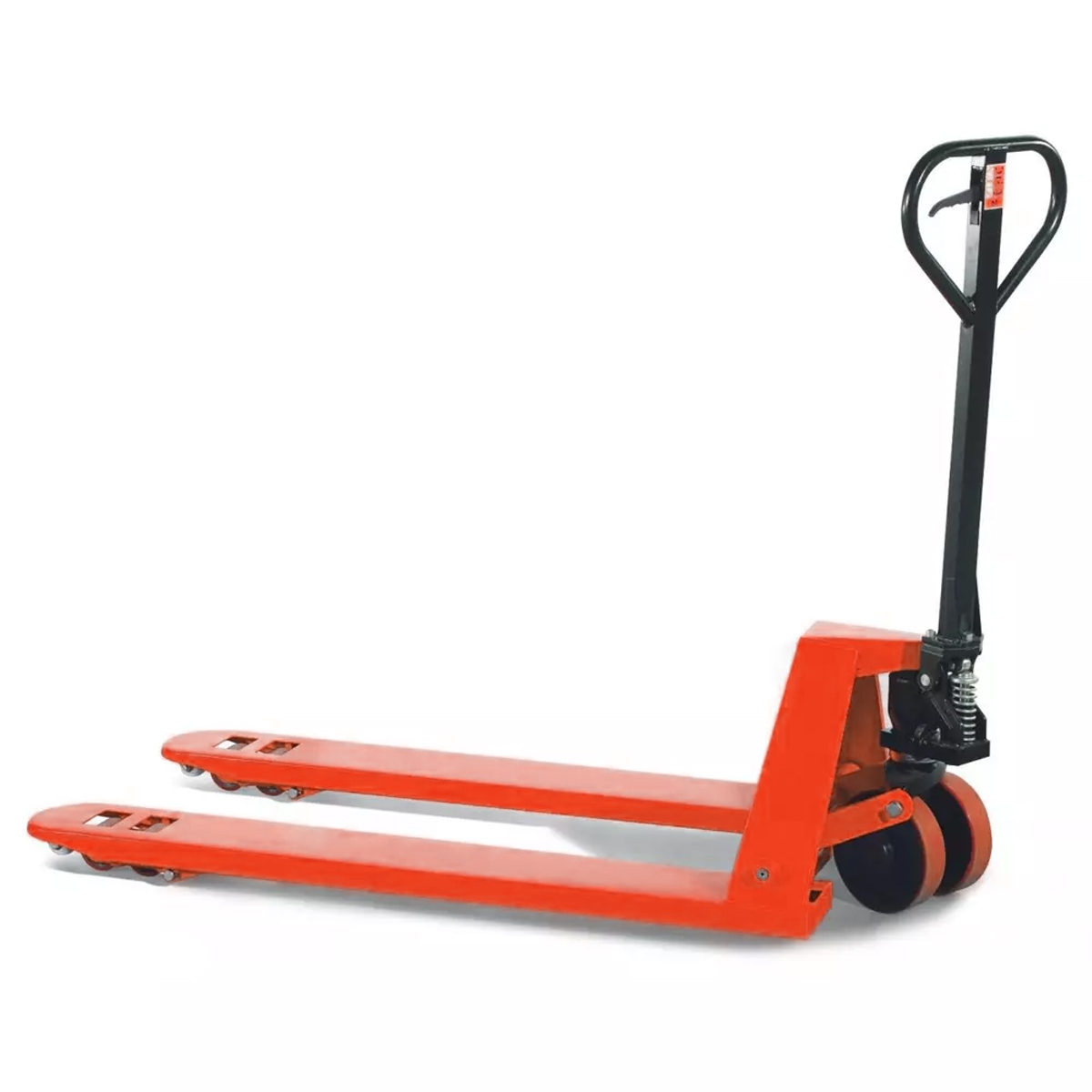 Junior 2.5 Ton Kırmızı Tekerli Transpalet | 2500 kg Taşıma Kapasitesi – 1150 mm Çatal Boyu