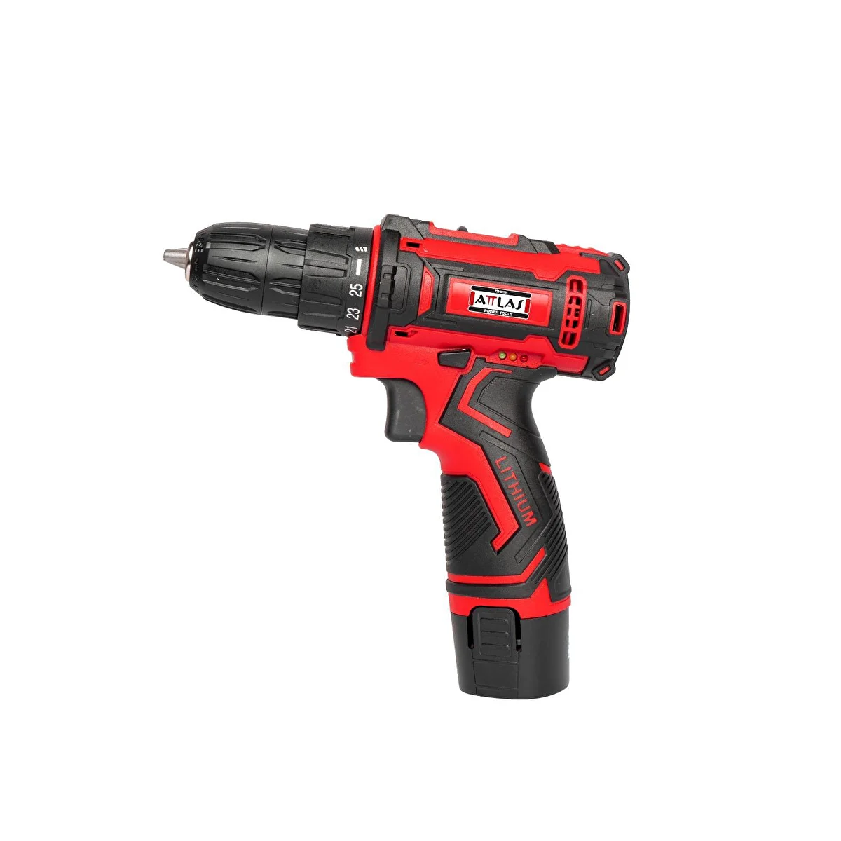 Attlas ECO 12V 2Ah CDD-202C Çift Akülü Vidalama Matkap 